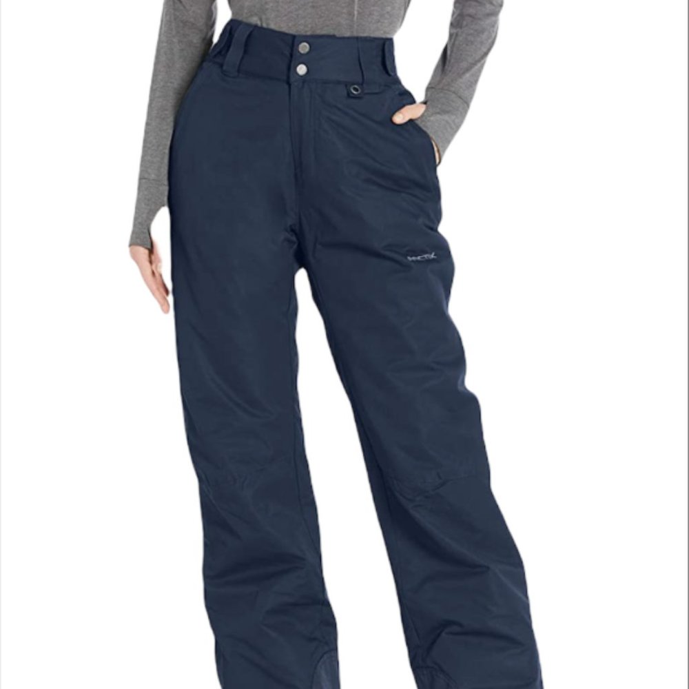 NWT Women' s Arctix Insulated Snow Skiing Pants ~ Blue ~XL Short